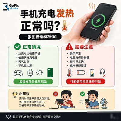手机充电发热是否正常