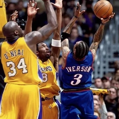 奥尼尔缺席，选艾弗森还是科比建队？