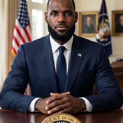 詹姆斯参选总统概率高于湖人夺冠