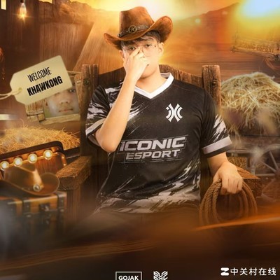 Iconic官宣Khawkong加入绝地求生