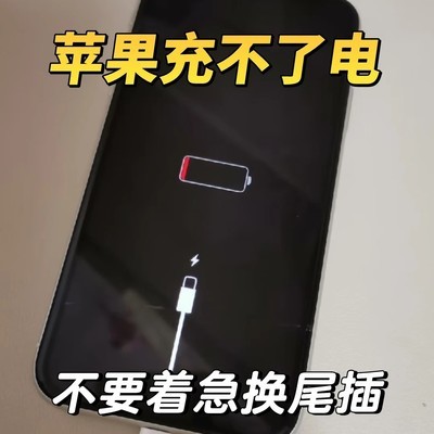 苹果手机充不了电自救指南