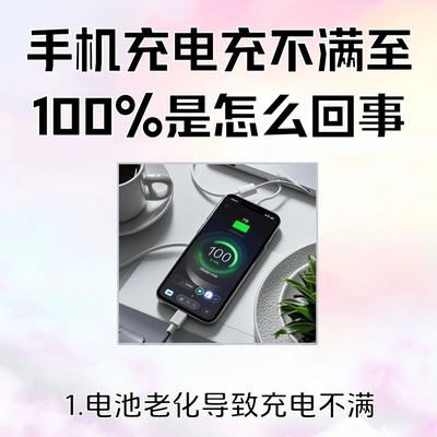 手机充电无法充满原因