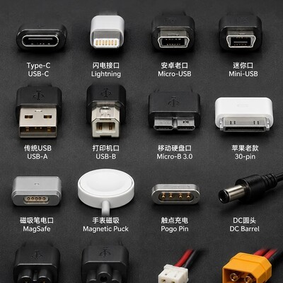 主流充电接口全解析