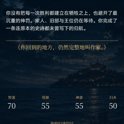 奥德修斯能否重返伊萨卡