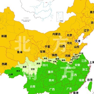 南北分界与冬至年夜饭习俗