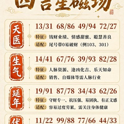 手机号数字磁场解析