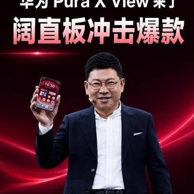 华为Pura X View阔屏直板