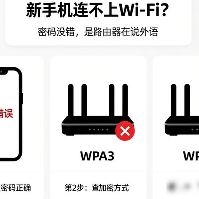 Wi-Fi连接失败的加密兼容问题