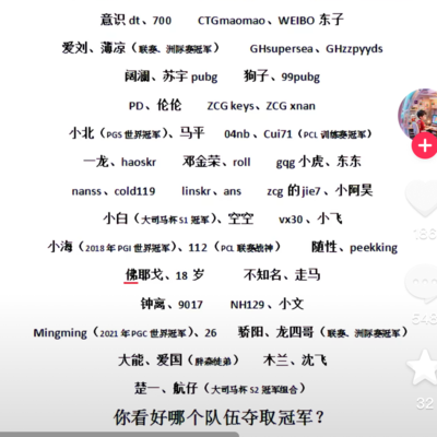 绝地求生训练赛冠军话题