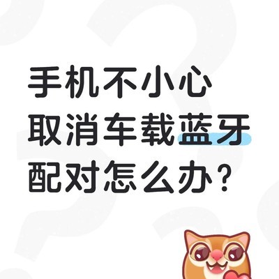 车载蓝牙配对失败解决