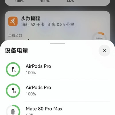 鸿蒙系统支持苹果耳机电量显示