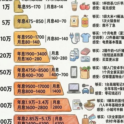躺平生活需要多少存款？
