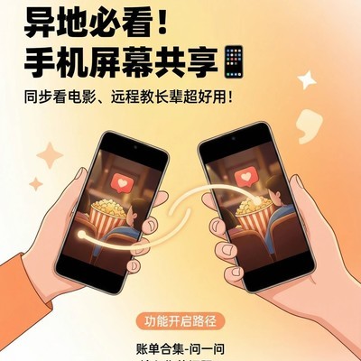 ColorOS 16屏幕共享功能