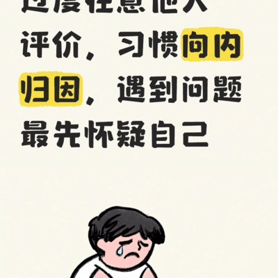 人不自信的根源