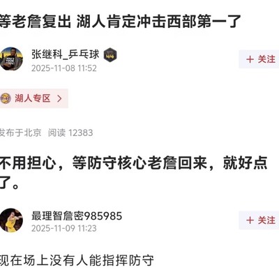 湖人对詹姆斯回归是否过于乐观？