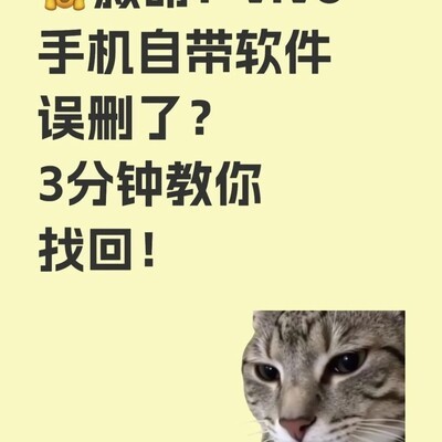 vivo手机误删自带软件恢复方法