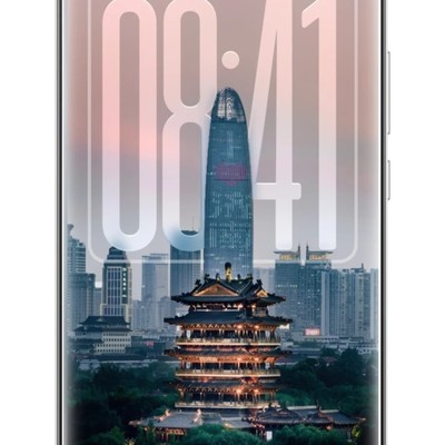 长时钟锁屏与通透桌面