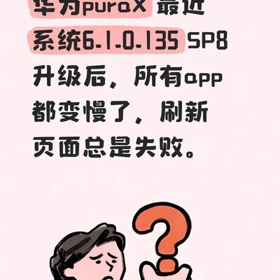 华为Pura X升级后网速变慢