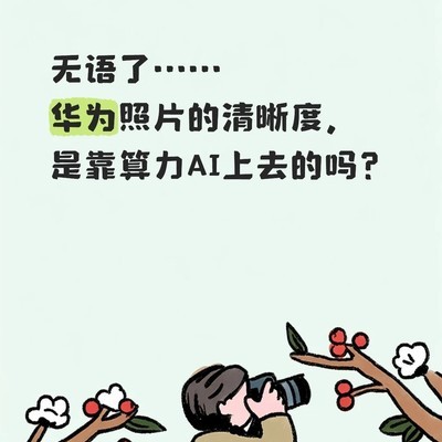 苹果还是华为，拍照真实性的抉择