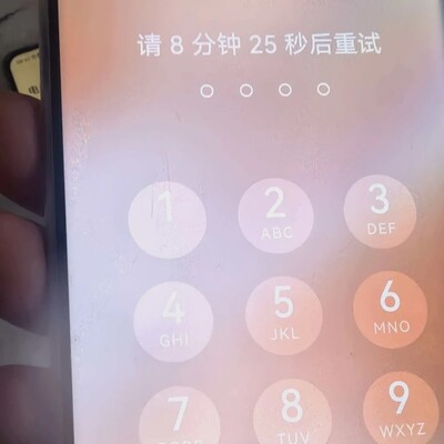 华为P80 Pro密码位数异常