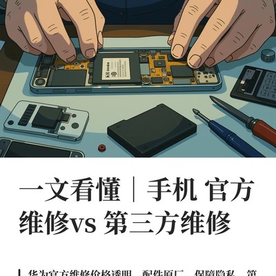 华为官方维修优势解析
