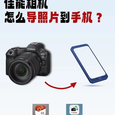 佳能相机直传手机教程