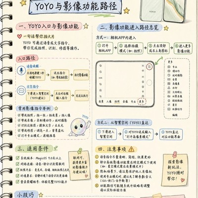荣耀Magic8 Pro功能速查