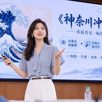 重新看见神奈川冲浪里