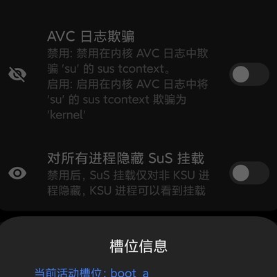 SukiSUUltra内核如何隐藏版本信息？