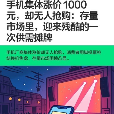 国产手机集体涨价千元