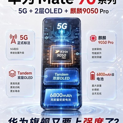 华为Mate90系列提前发布