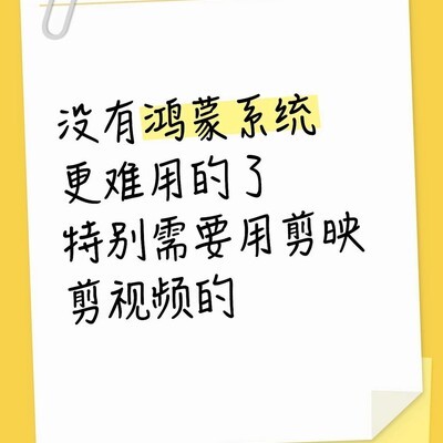 鸿蒙系统应用体验差