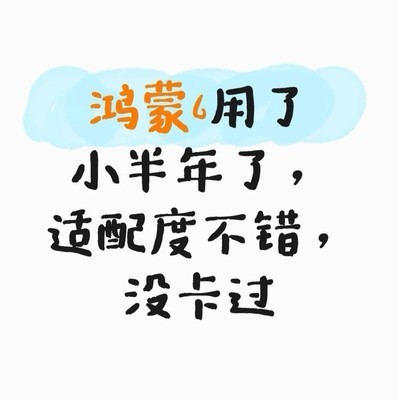 鸿蒙6半年体验，流畅稳定