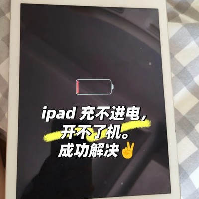 iPad长期闲置无法充电解决方法