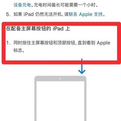 iPad黑屏故障应急解决法