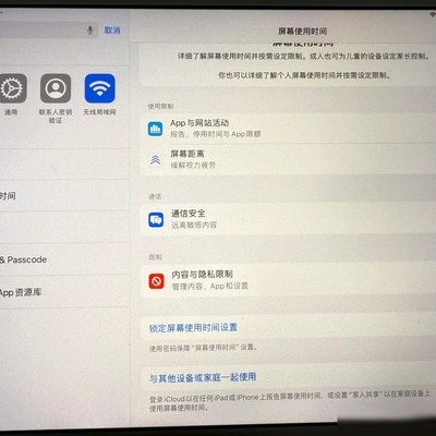 iPad退出ID受限解决方法