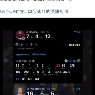 哈登威少抢七大战