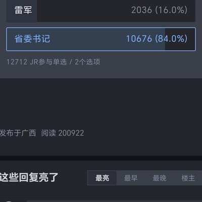 雷军投票引发热议