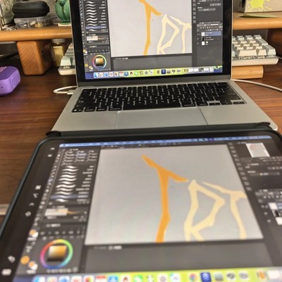 iPad变身为数位屏方案