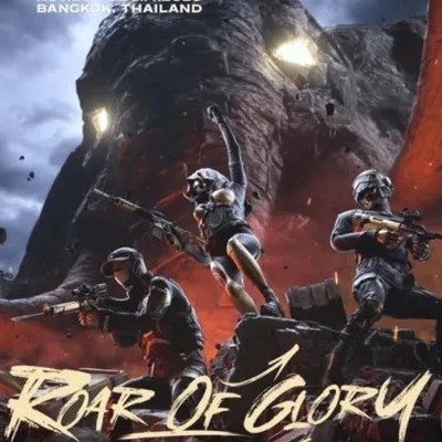 PGC突围赛墙助威