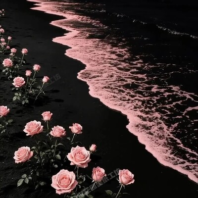 繁花赴海玫瑰逐浪