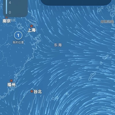苹果天气App实时追踪台风巴威