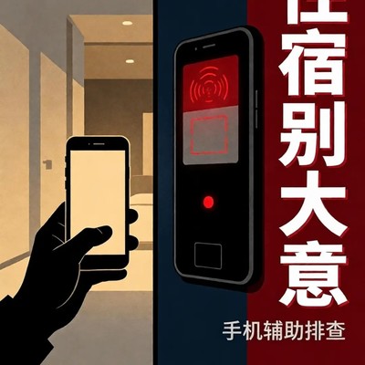 iPhone红光检测针孔摄像头