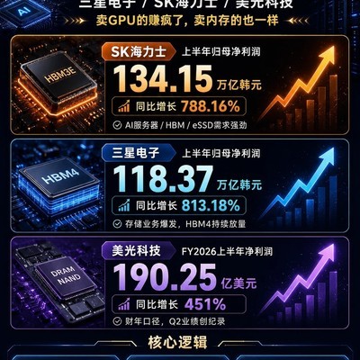 AI驱动存储芯片超级景气周期
