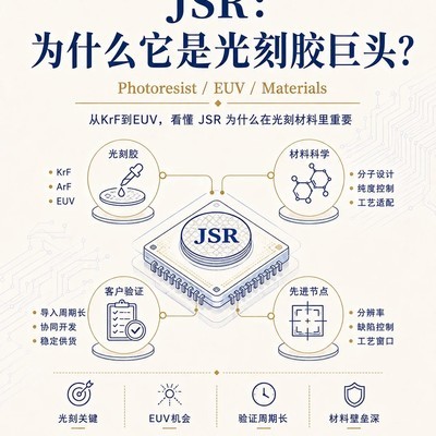 光刻胶，芯片制造隐形基石