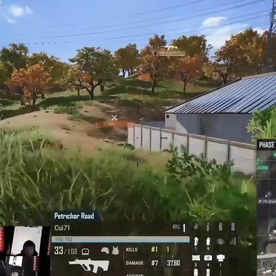 绝地求生天才玩家cui71