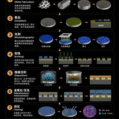 半导体八大工艺全流程解析