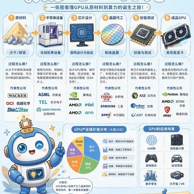 GPU产业链全景图