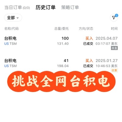 台积电最低价买入纪实