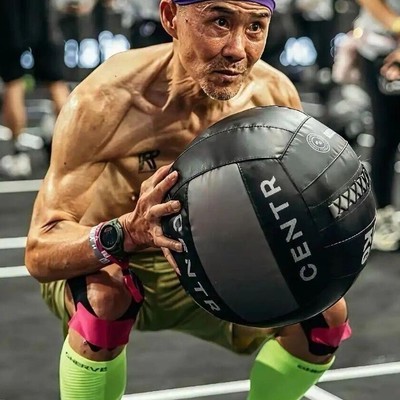 王石田朴珺北京体能赛聚首